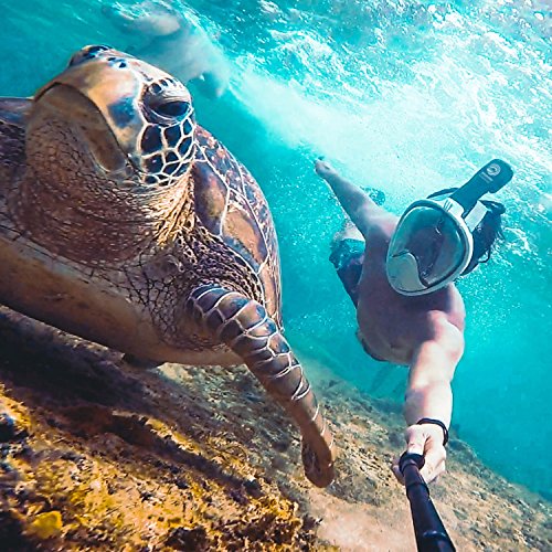 SEAVIEW 180 Degree Panoramic Snorkel Mask- Full Face Design, Panoramic - Thumbnail 2