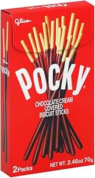 Amazon.com : GLICO POCKY SNK,PCKY CHOC,S#1265636, 2.46 OZ : Chips