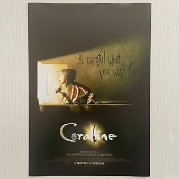 Amazon.co.jp: 海外版ポスターコララインとボタンの魔女