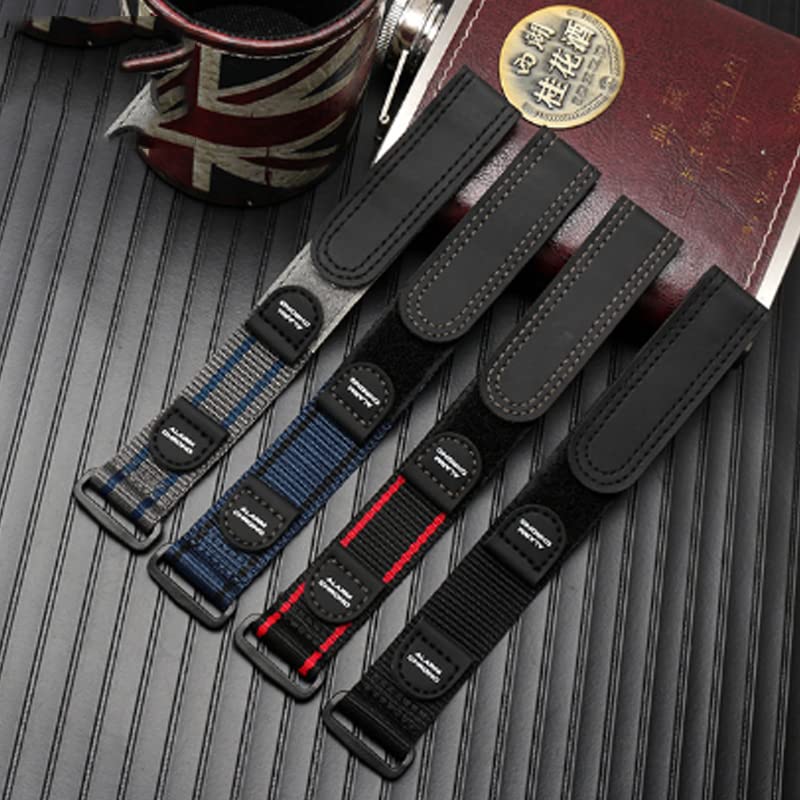 VELORE Cinturino per orologio sportivo in nylon impermeabile da 18 mm 20 mm per cinturini di ricambio per orologi Luminox, per cinturini di ricambio per orologi Seiko