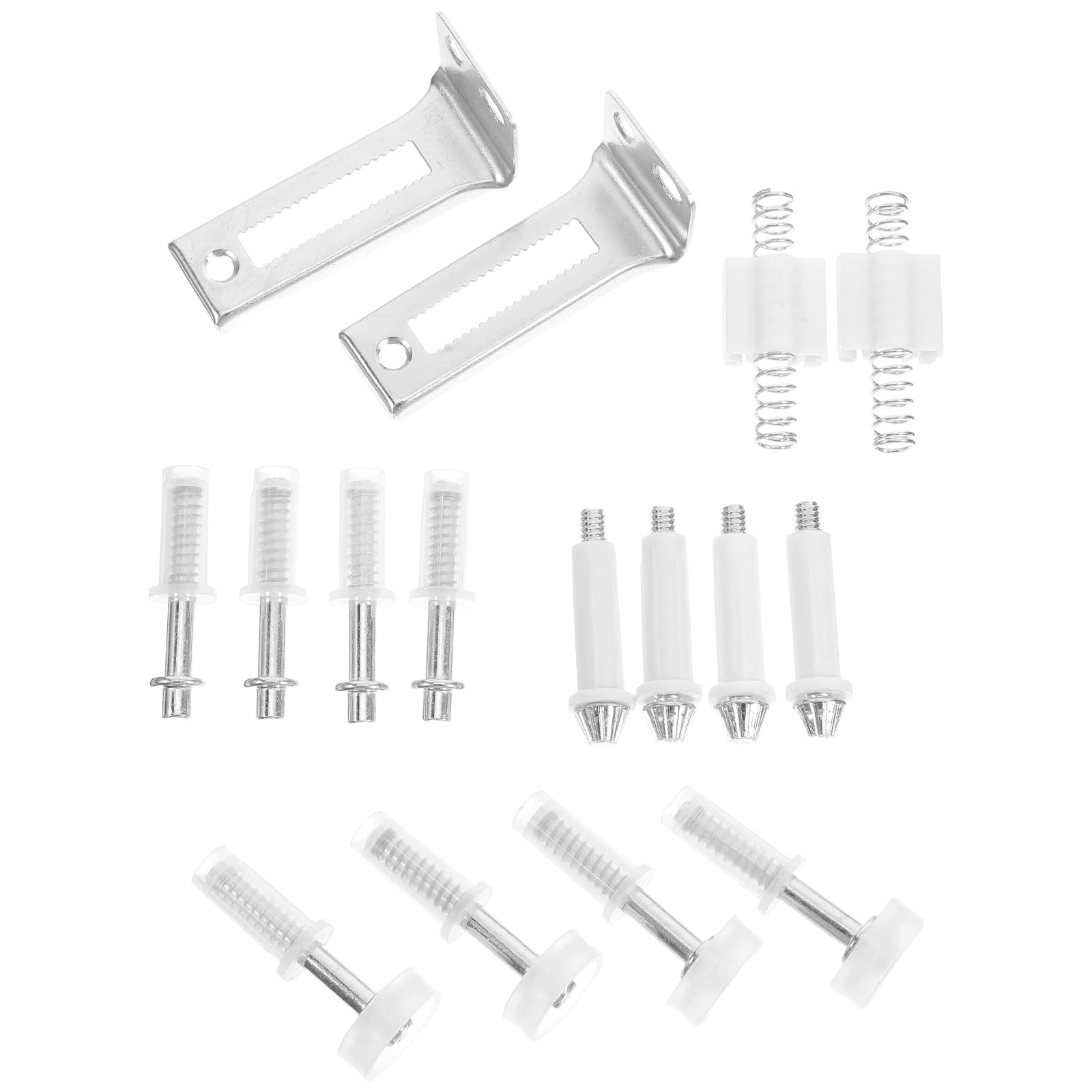 Fixation supérieure pour placards et portes pliantes en fer avec kit quincaillerie coulissante