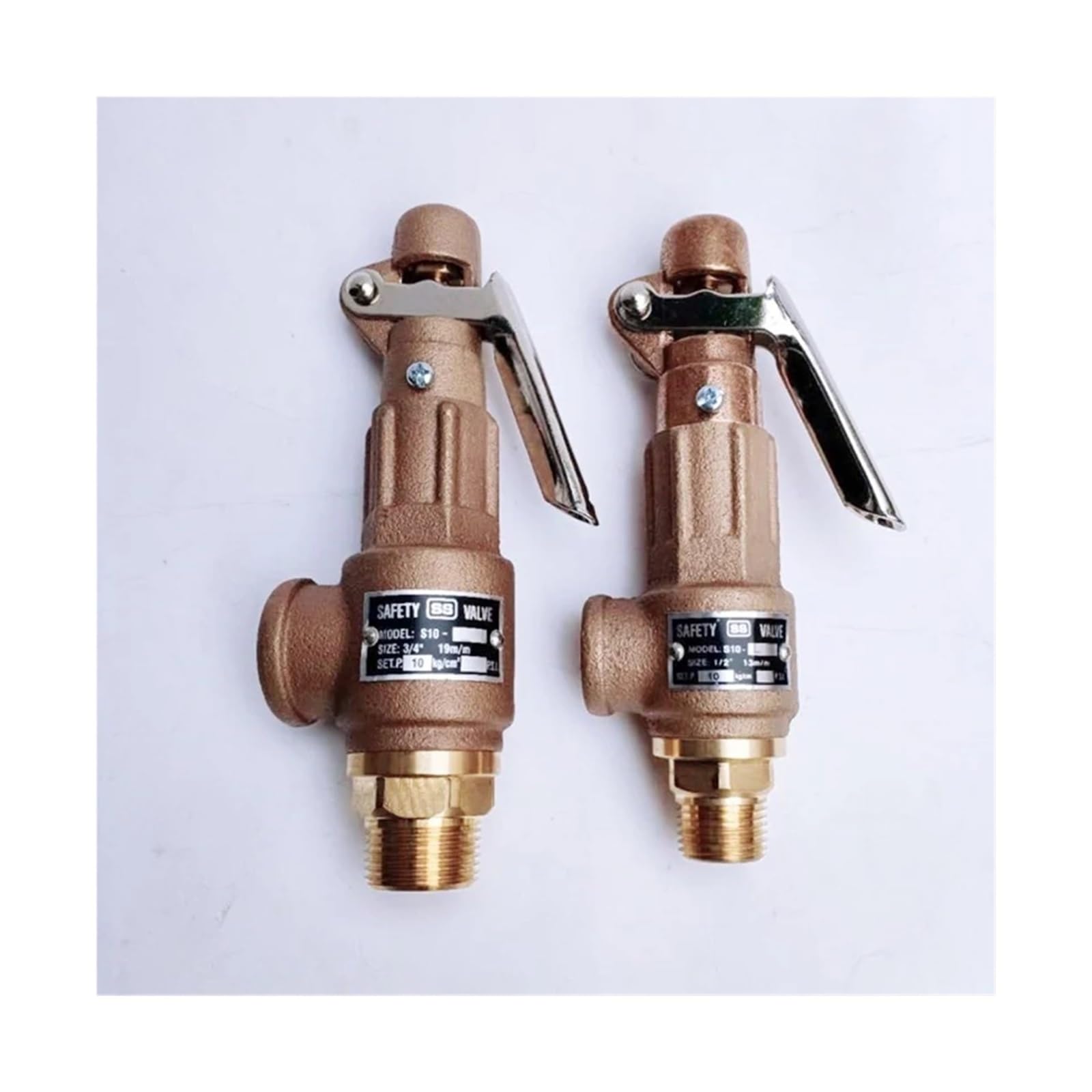 1pcs Valve with Handle for Pressure Tank Spring Type Temperature & Relief valves(0-5bar)