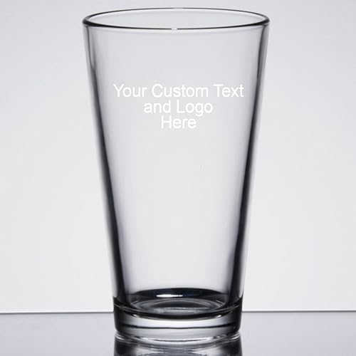 Miniatura 5 de ANY TEXT, vasos de pinta de doble cara grabados personalizados para cerveza, jarra de 16 onzas, texto grabado con láser, regalo personalizable para