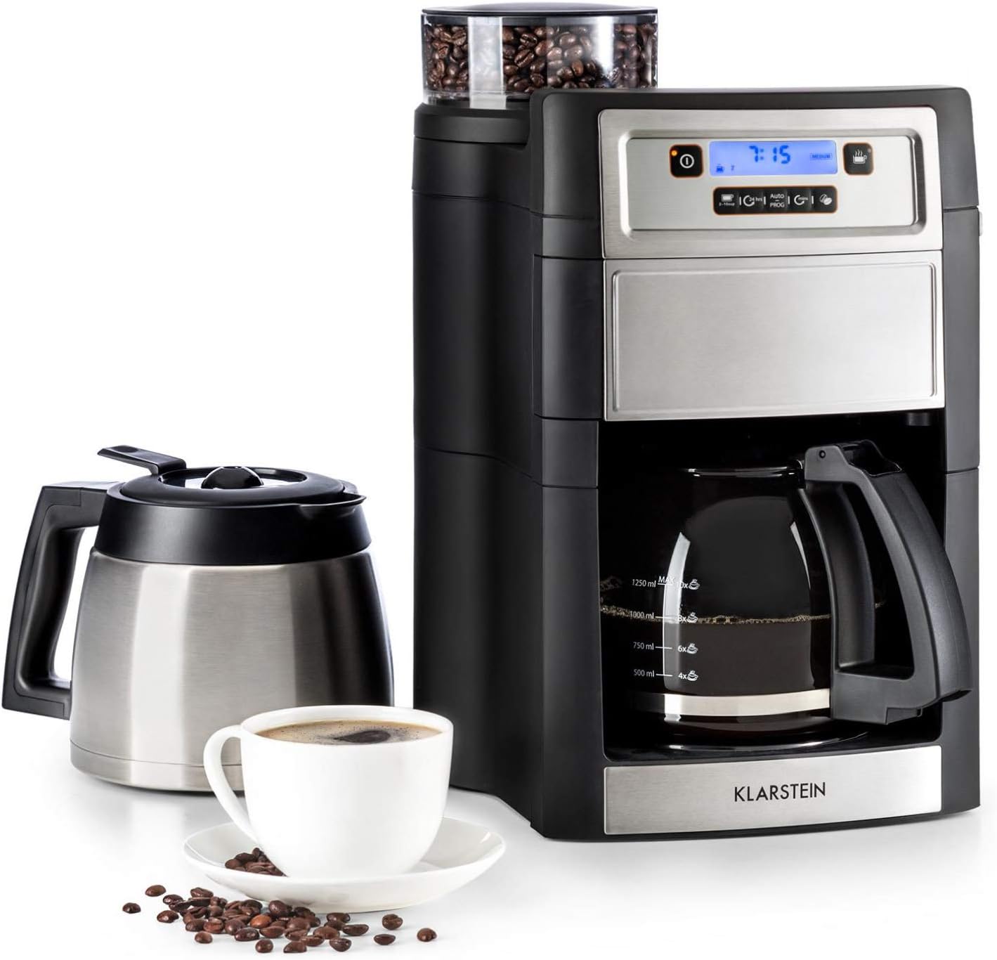Russell Hobbs Chester Grind and Brew Coffee Machine 22000 1.5 liters