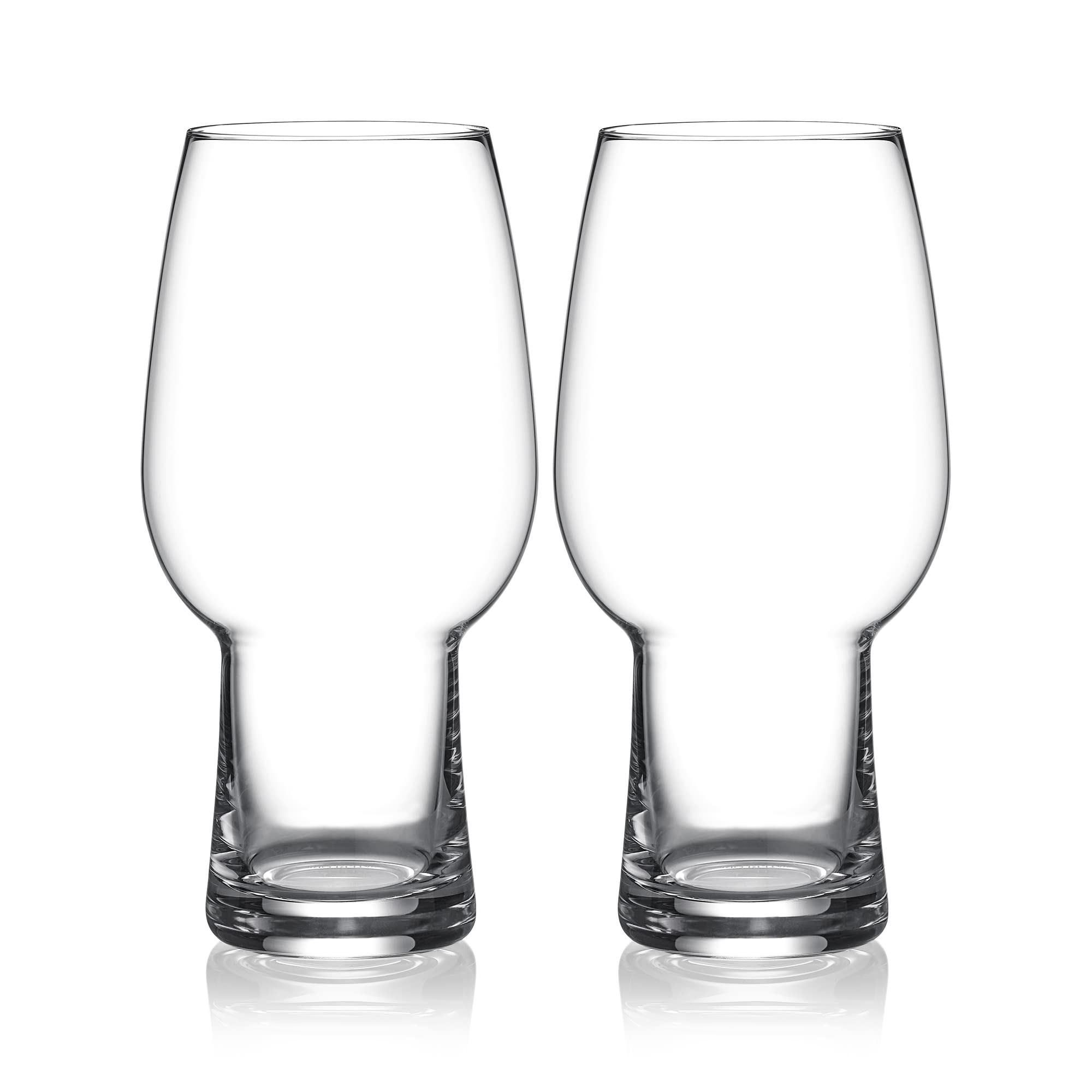 Waterford Craft Brew IPA Glass, Set of 2, 16 oz, Clear
