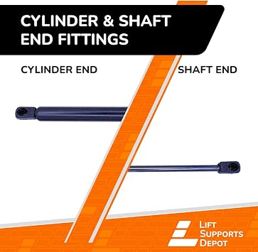 2 pc Rear Liftgate Lift Supports Gas Strut for Nissan Xterra 2001-2004
