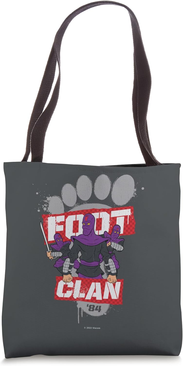 Teenage Mutant Ninja Turtles Foot Clan 84 Tote Bag
