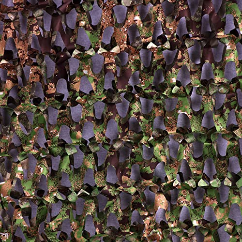 Malla de camuflaje militar para bosque y lona protectora 5