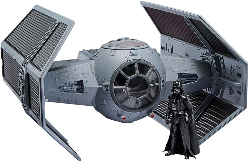 The Vintage Collection Darth Vader's TIE Advanced, A New Hope Vehículo coleccionable premium de 3,75 pulgadas y figura de acción | Figura de vehículo a escala de 3,75 pulgadas de Star Wars The Vintage Collection: TIE Advanced de Darth Vader