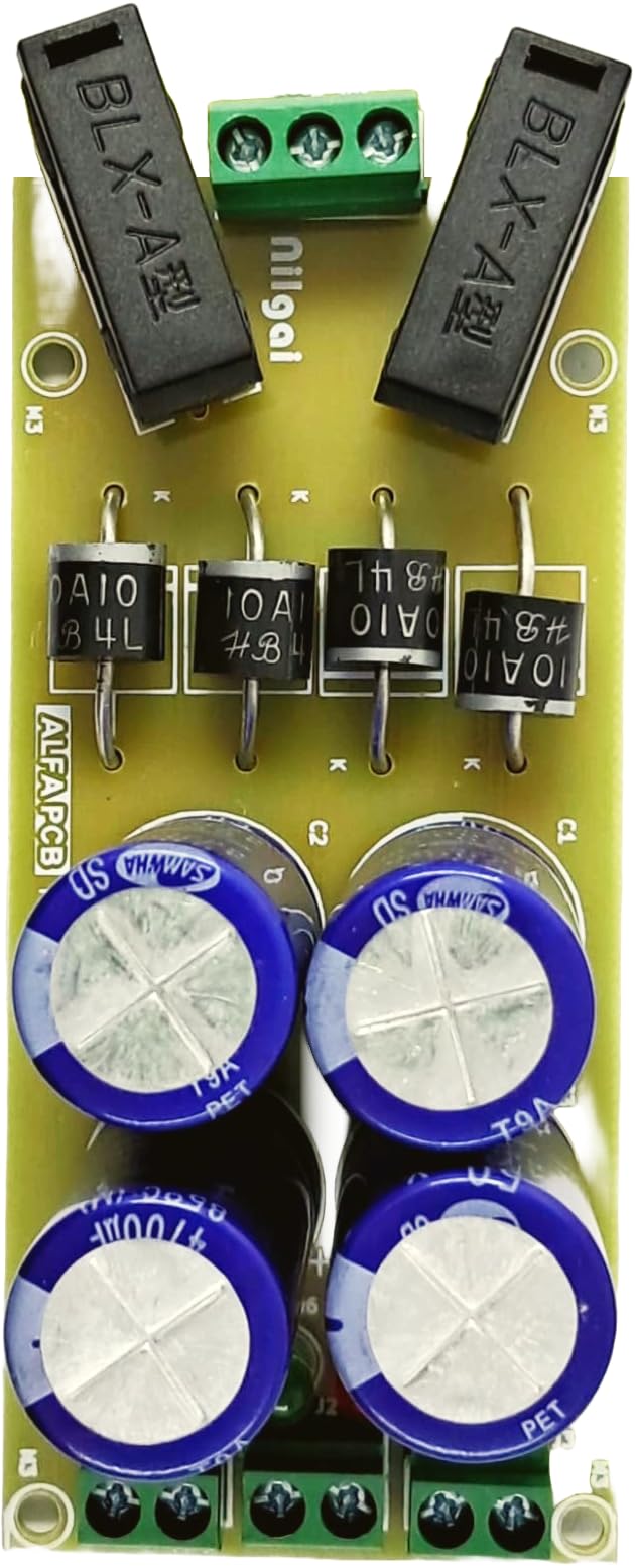 10A 50V Max Power Supply Board 10A10 Diode & 2200uf capacitors - Assembled Board-image-13