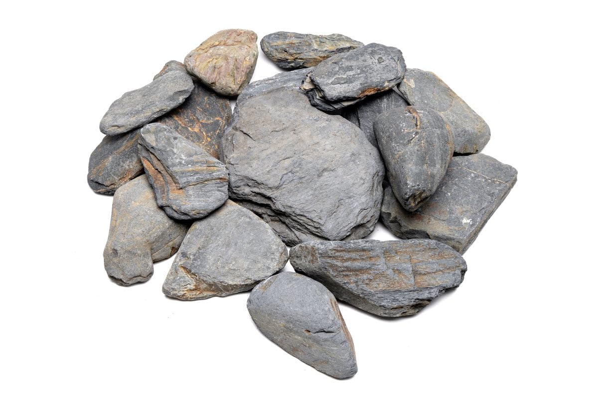 Slate ChaoLeHo Natural Slate Stone Rocks To Inch Aquariums