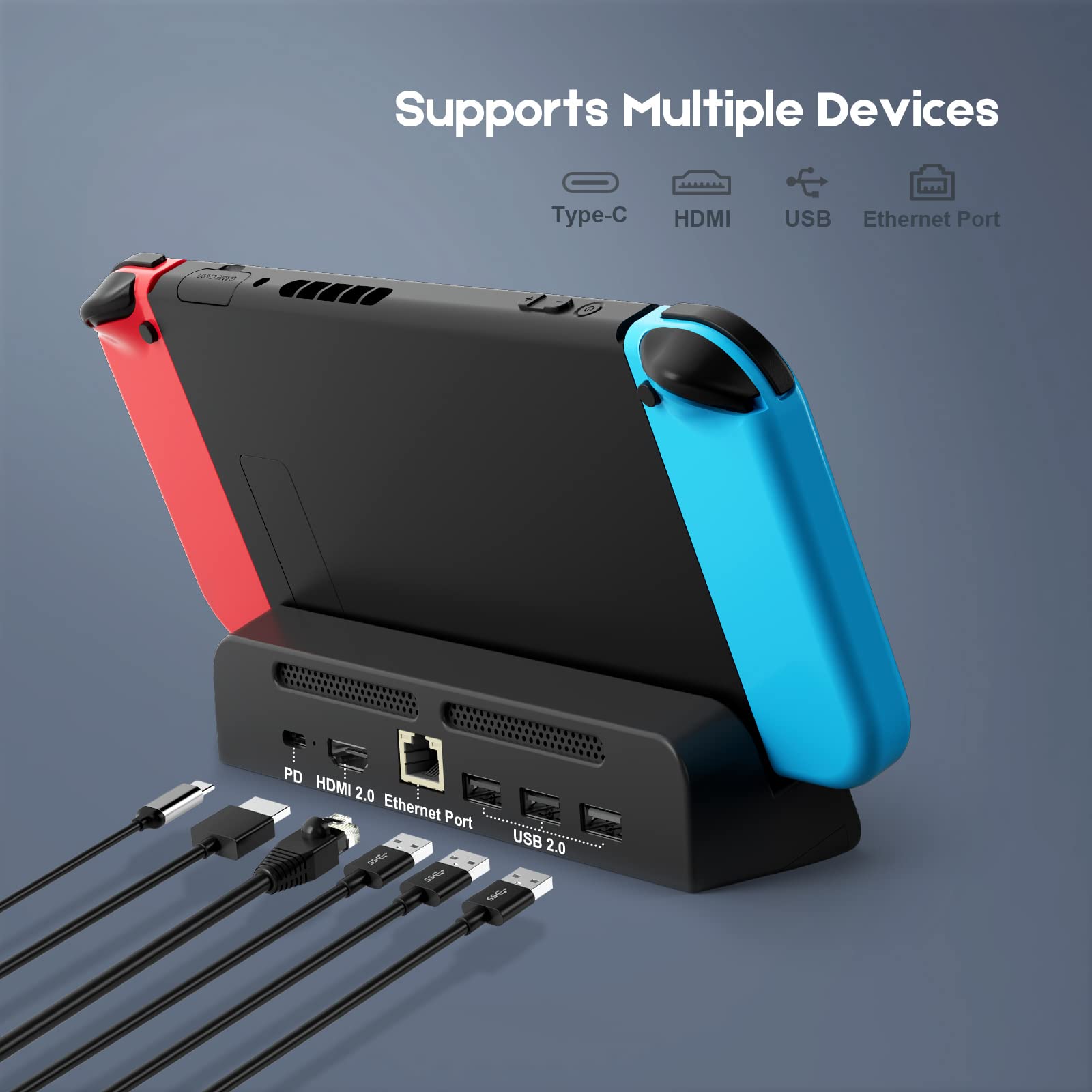 Amazon.com: Tinbinx Switch Dock(with LAN Port), Docking Station