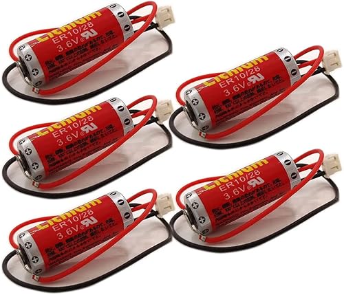 Miniatura 1 de XIAOXX - Batería de litio no recargable ER1028 de 3.6 V para batería FX2NC-32BL PLC ER10280 de 3.6 V