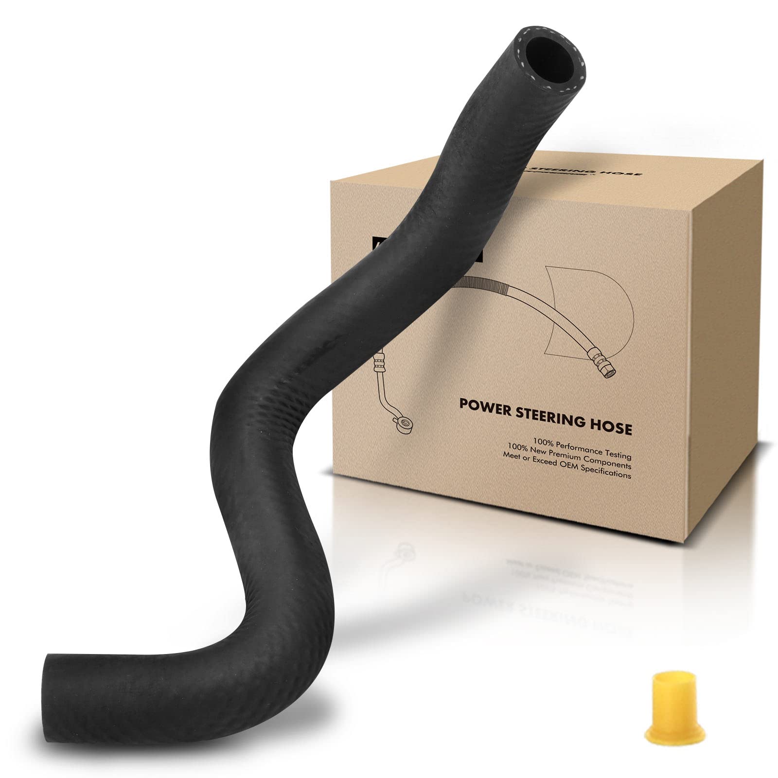 A-Premium Power Steering Reservoir Hose Line For Nissan Altima 1998-1999 L4 2.4L - Replacement For Reservoir To Pump