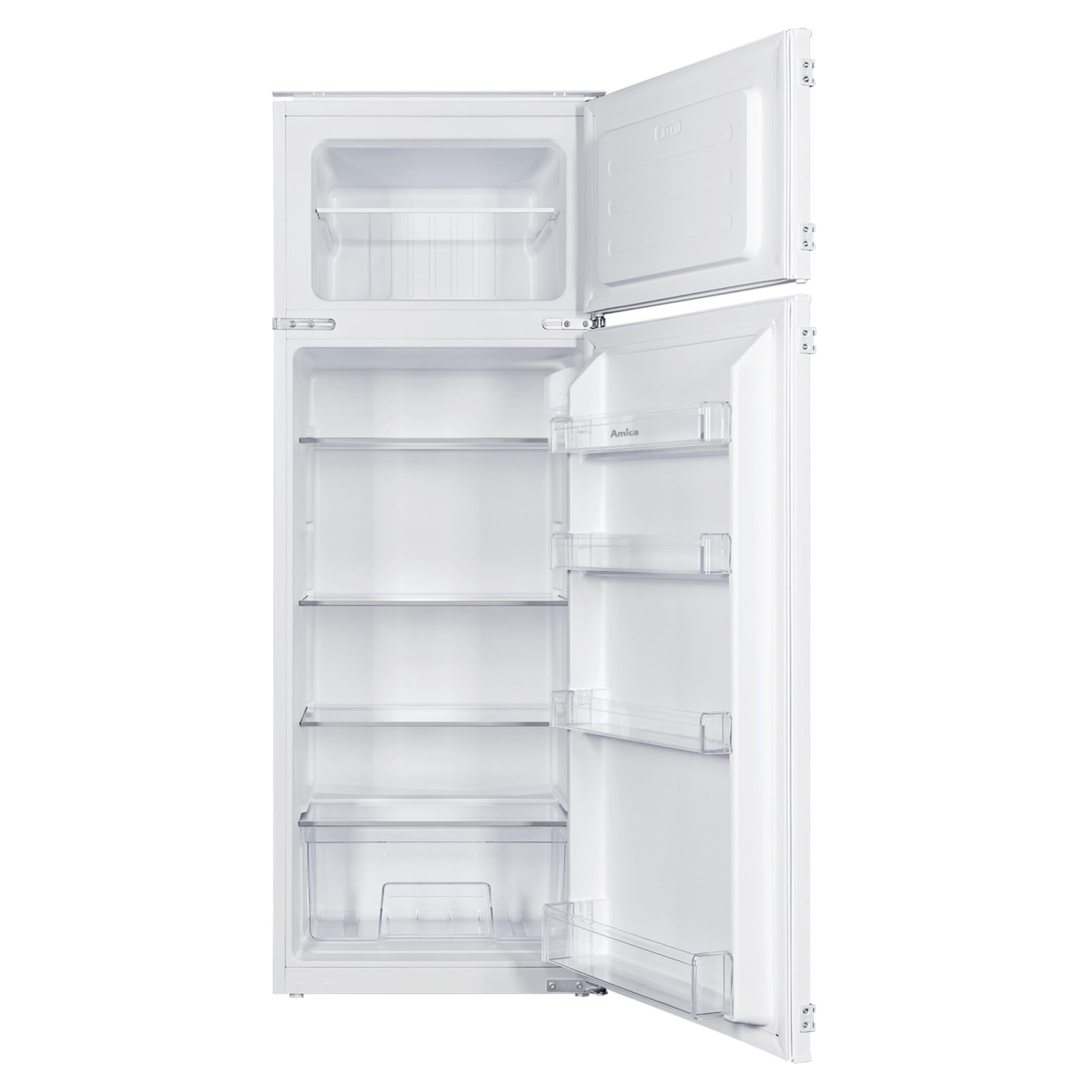 Amica Einbau Kühl-Gefrierkombination 220 L 145 x 54 x 54 cm EDTS 374 901