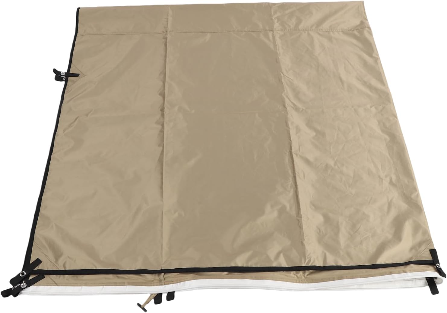 Portable Car Awning SUV Awning for Camping with 120in X 68in Shade + Protection for SUV Truck Van MPV (Khaki)