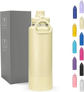 Garrafa térmica 800ml - duplamente isolada a vácuo aço inox 304 base e