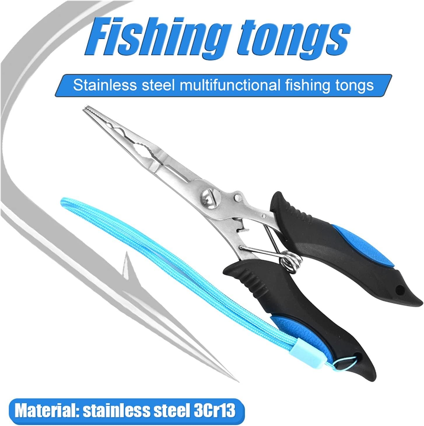 Fishing Pliers Fish Use Pliers Multifunctional Scissors Stainless Steel Fishing Tackle Fishing Tackle Gear Hook Rether Cutter Hook Remover