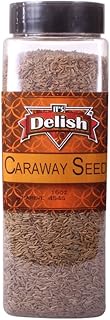 Gourmet Caraway Seeds by Its Delish, 16 Oz Large Jar