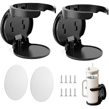 2 Pack Foldable Wall Cup Holders Compatible with Stanley 30/40 oz