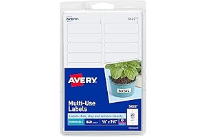 Avery Self-Adhesive Removable USB Drive Labels