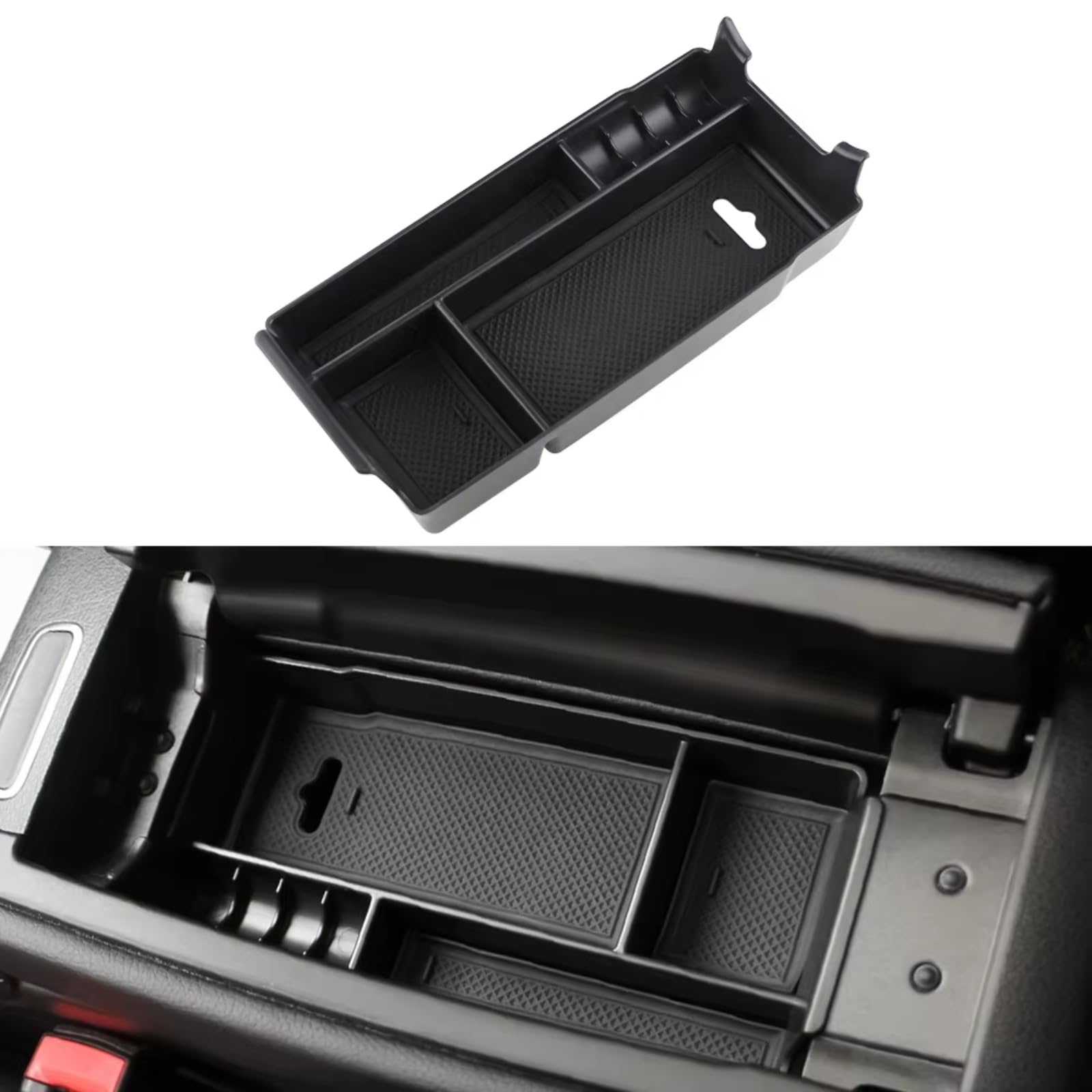 Caja Almacenamiento Central Compatible Con Benz Para GLB Para Class Para W247 Para X247 1 Uds Caja De Almacenamiento De Reposabrazos De Consola Central Interior De Coche