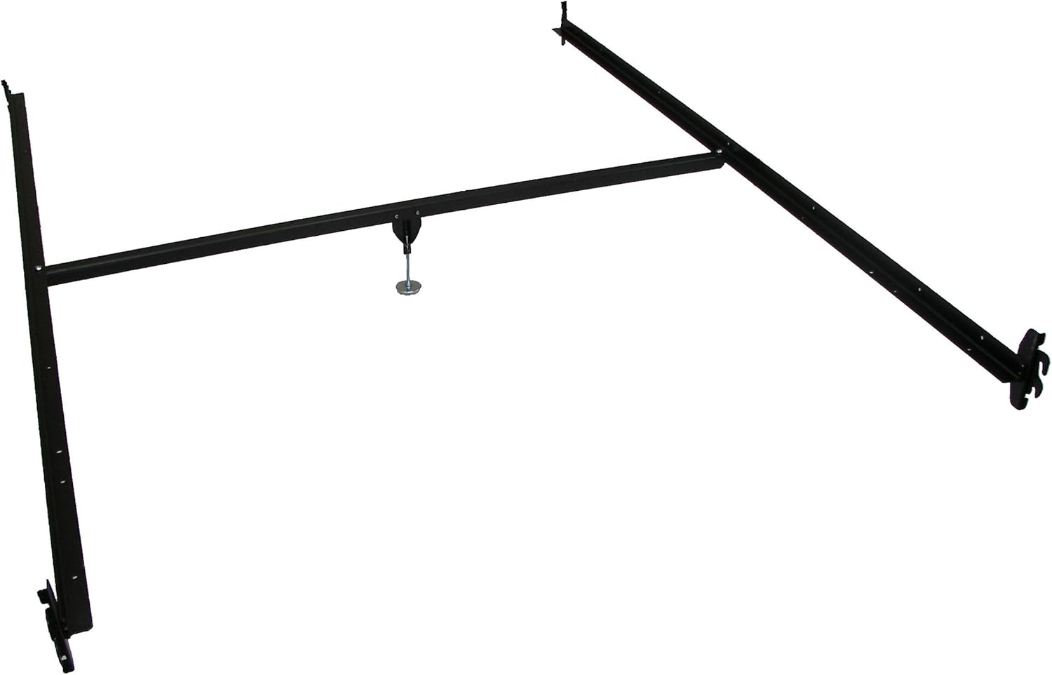 Hollywood Bed Frames Hook in Bed Rail with Crossarm/1 Leg