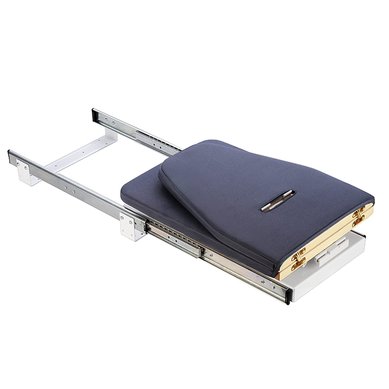 Table à repasser pliable gain de place mini planche gris bleu foncé