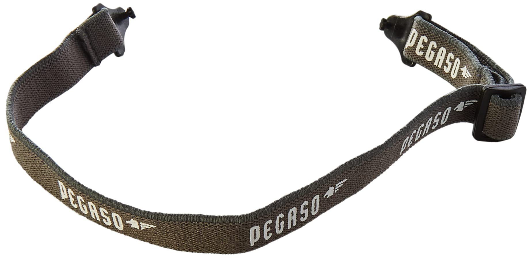 PEGASO 103.03 - Gafas proteccion gama ANTI-IMPACT modelo BLACK WHITE Lente PC Inc. Antivaho Banda elástica, verde y negro, L