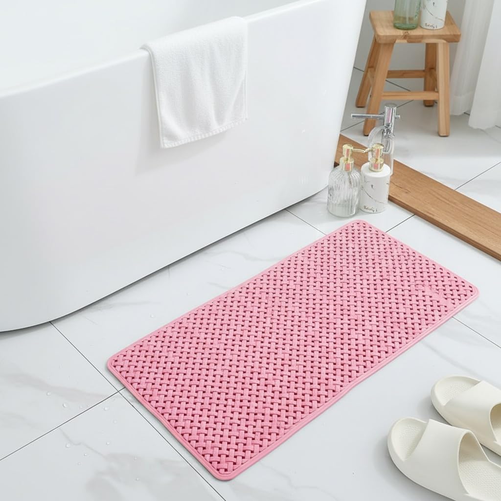 Comfortable Non Slip Bathroom Rugs Super Absorbent Quick Dry Mats for Bathroom Use Stylish and Versatile for Any Space