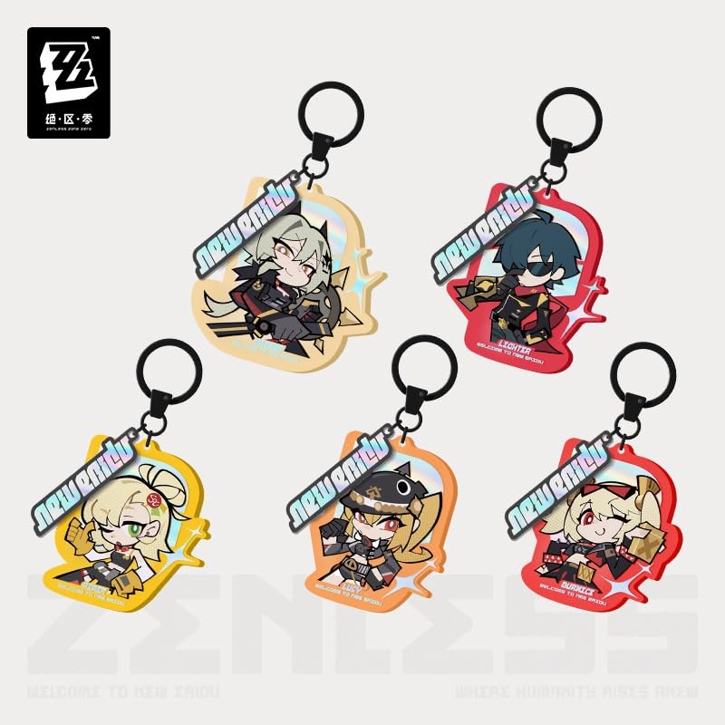 ZZZ 58pt]ゼンレスゾーンゼロ フィンガーボードキーホルダー 白祇重工