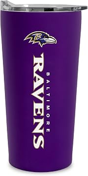 Rico Industries NFL Football Soft Touch, Easy Grip Tumbler