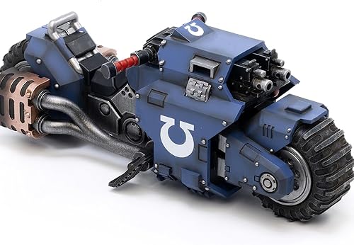 Miniatura 3 de JOYTOY Figura de acción 118 Warhammer 40,000 Ultramarines Outriders Colección Modelo Regalos de Cumpleaños