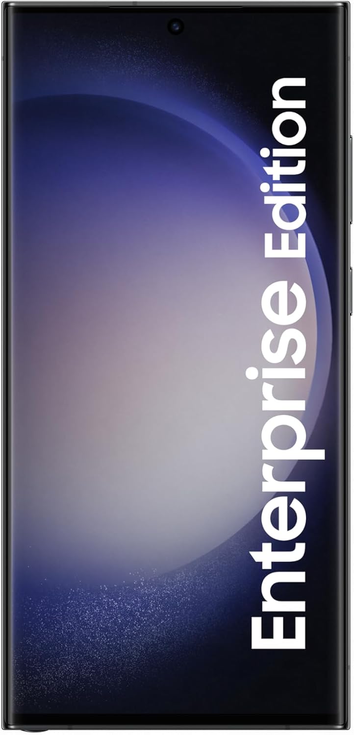 Samsung Galaxy S23 Ultra Enterprise Edition,5G Dual Sim 128GB, 8GB RAM (Phantom Black) Black (UK Version)
