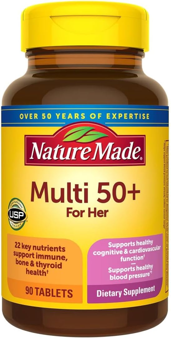 Multi For Her 50+ Vitamin & Mineral Tabs 90 Ct 180