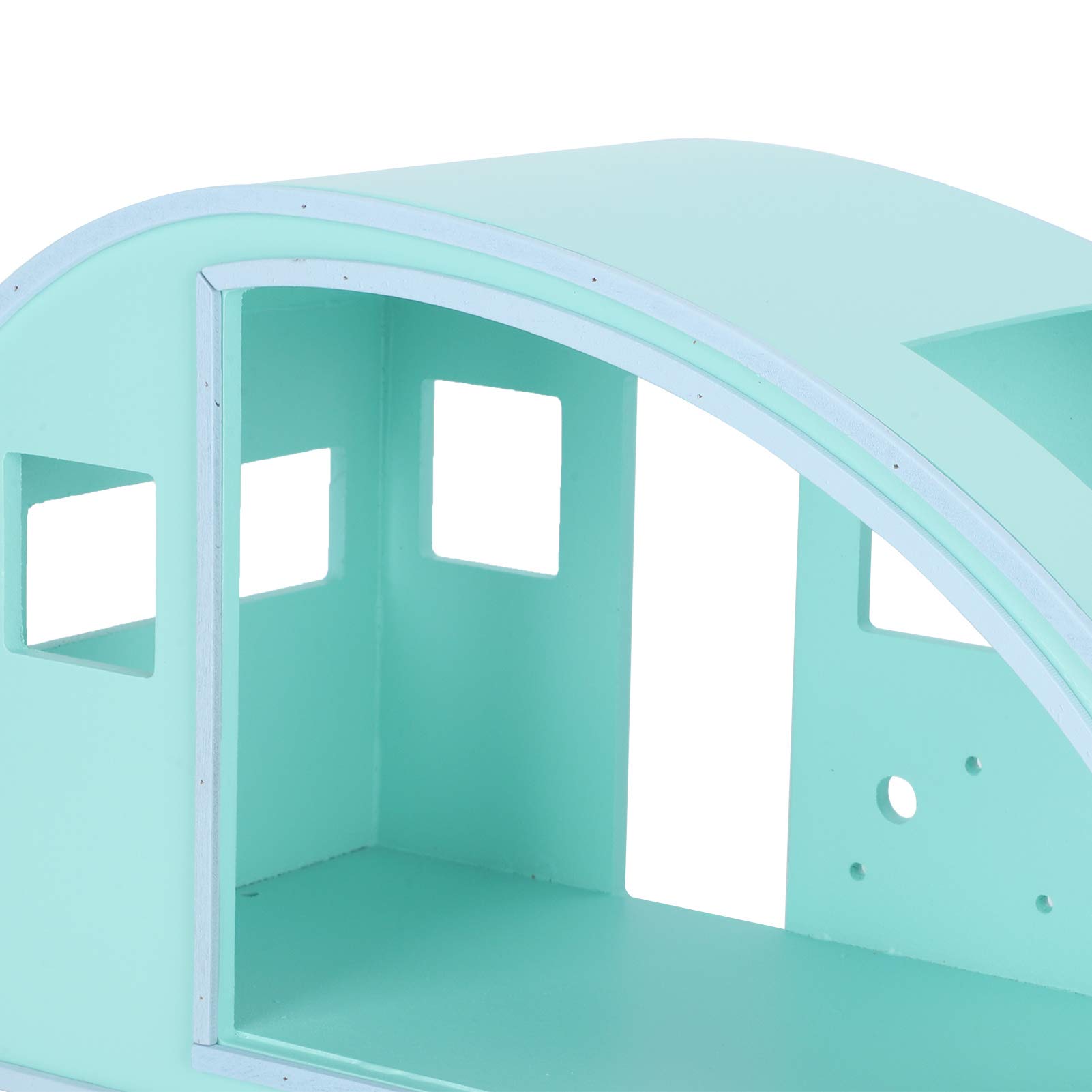 Kit per Casa delle Bambole Fai-da-te con Mobili in Miniatura e Movimento Musicale per Bambini Creativi Dagli 8 Anni in su, Giocattolo da Costruzione in Legno