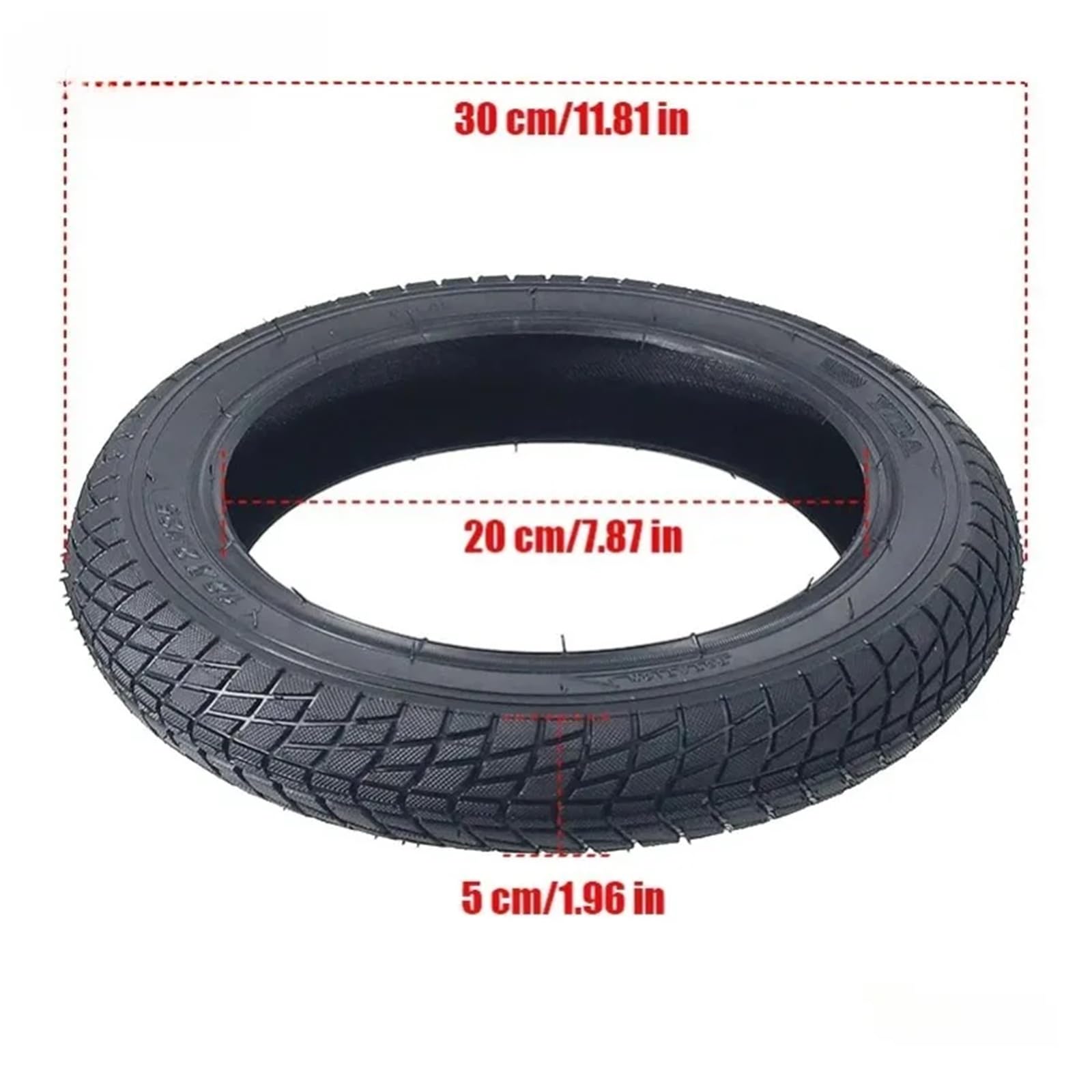 Gomme Monopattino Elettrico,Monopattini Elettrici Pneumatici Da 12 Pollici 12x2.125 Adatti For Monopattini Elettrici, Biciclette Città, Esterni For Vari Gas(Outer tube)