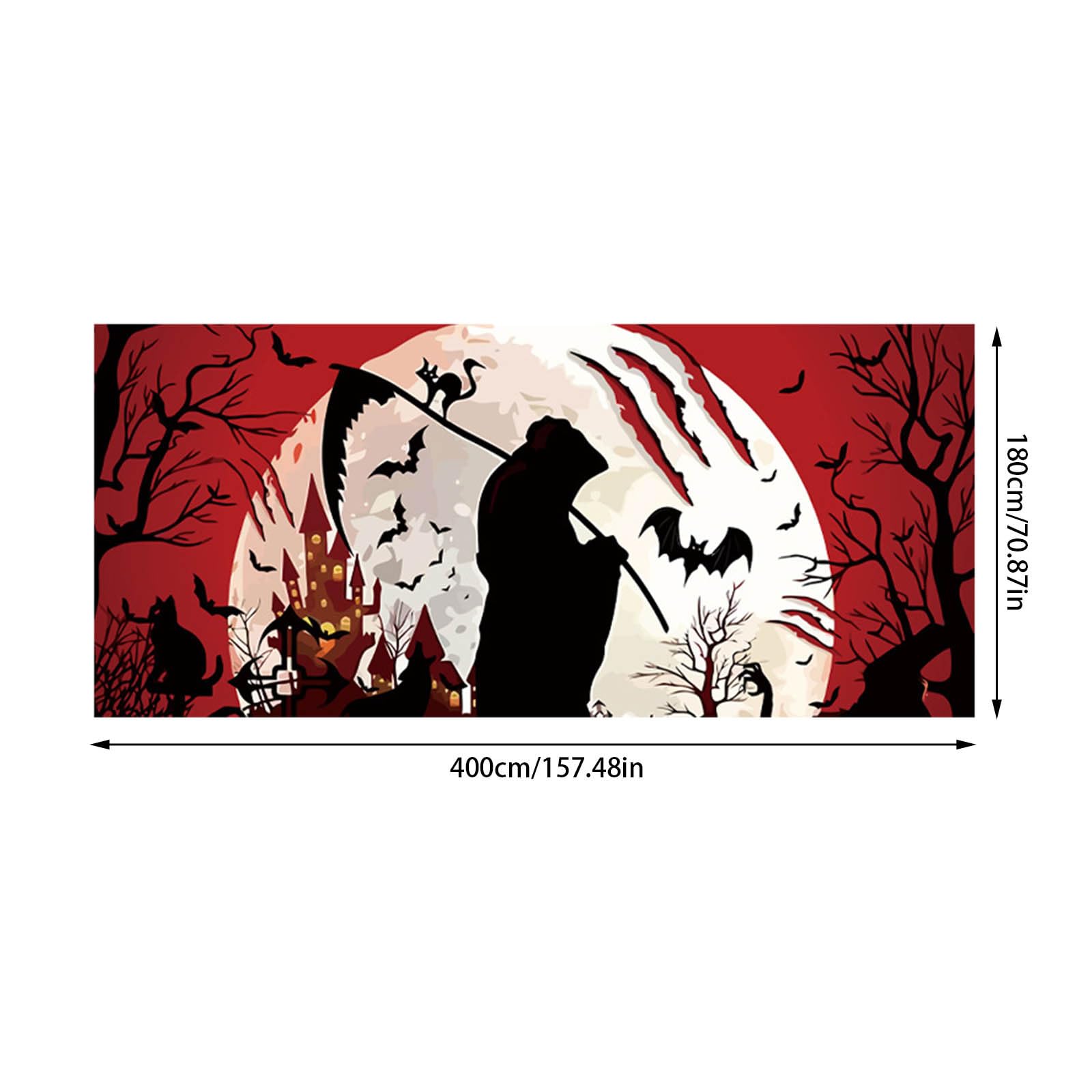 Cartel de graduación para Halloween, garaje, decoración al aire libre, interior, suministros de fiesta, tema aterrador, letrero decorativo