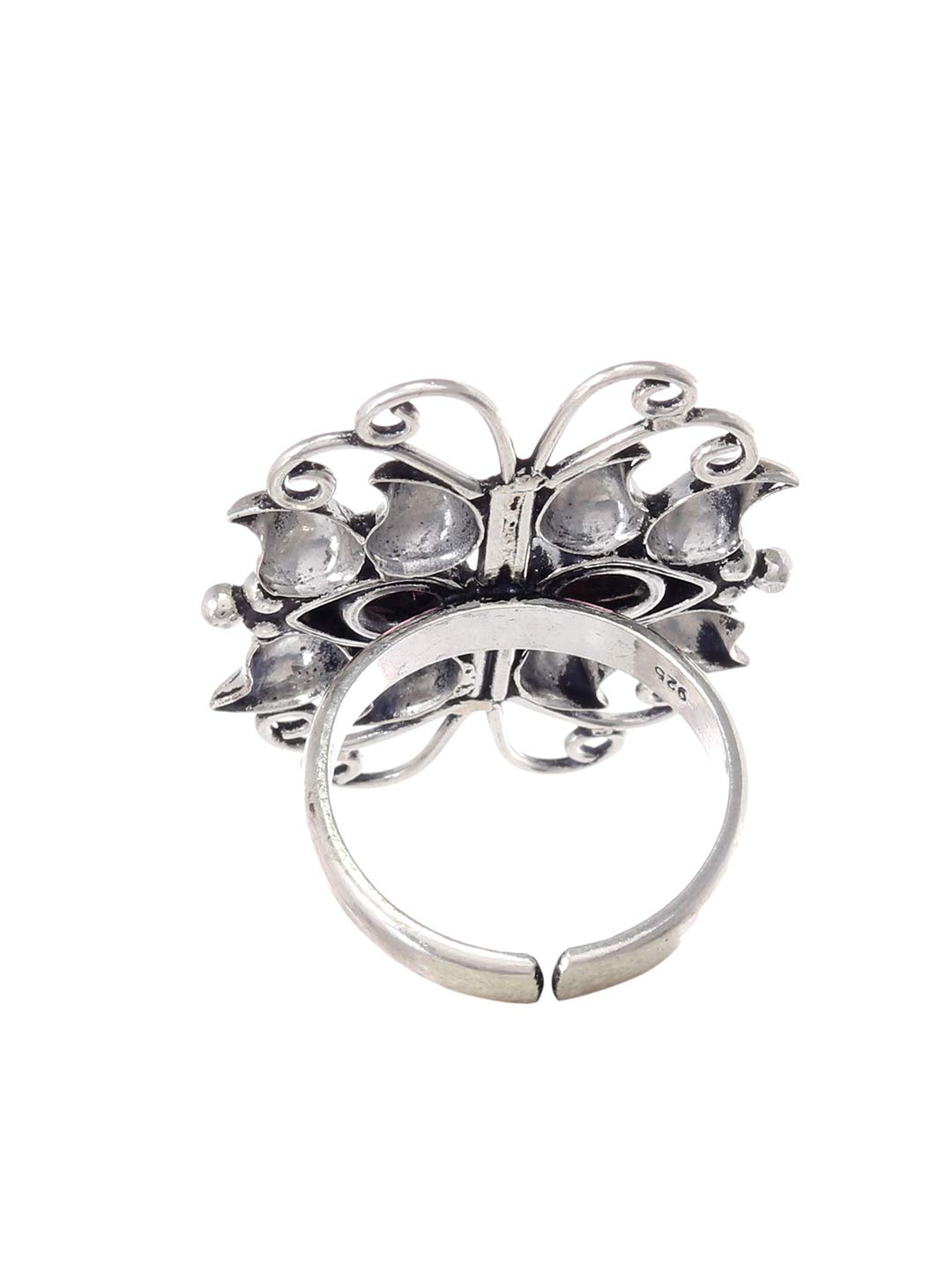 Silvermerc Designs Sterling Silve Adjustable Finger Ring