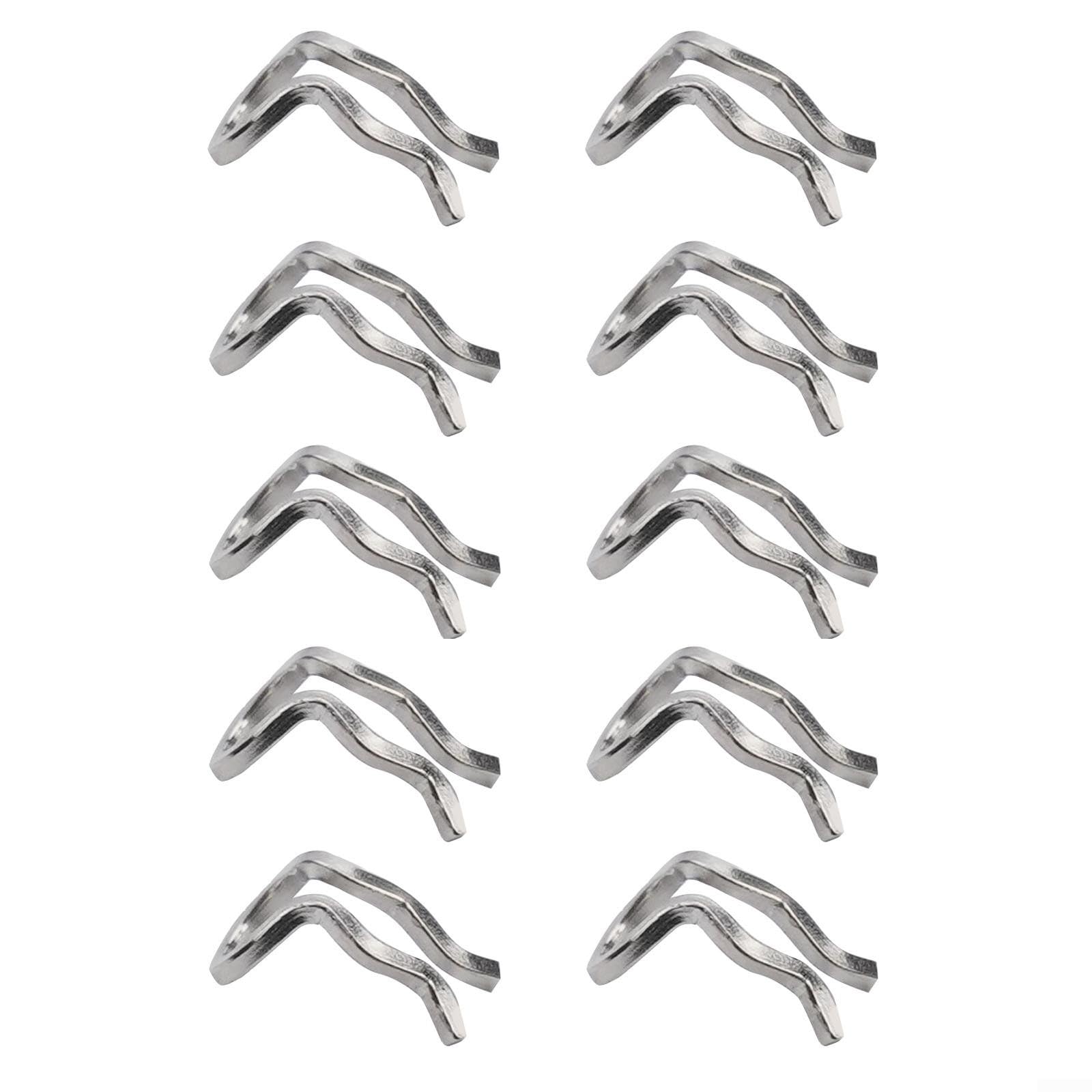 Fahrrad-Bremsklammer-Set für XT für SLX Bremssättel, 10 Stück, Edelstahl (Titan)