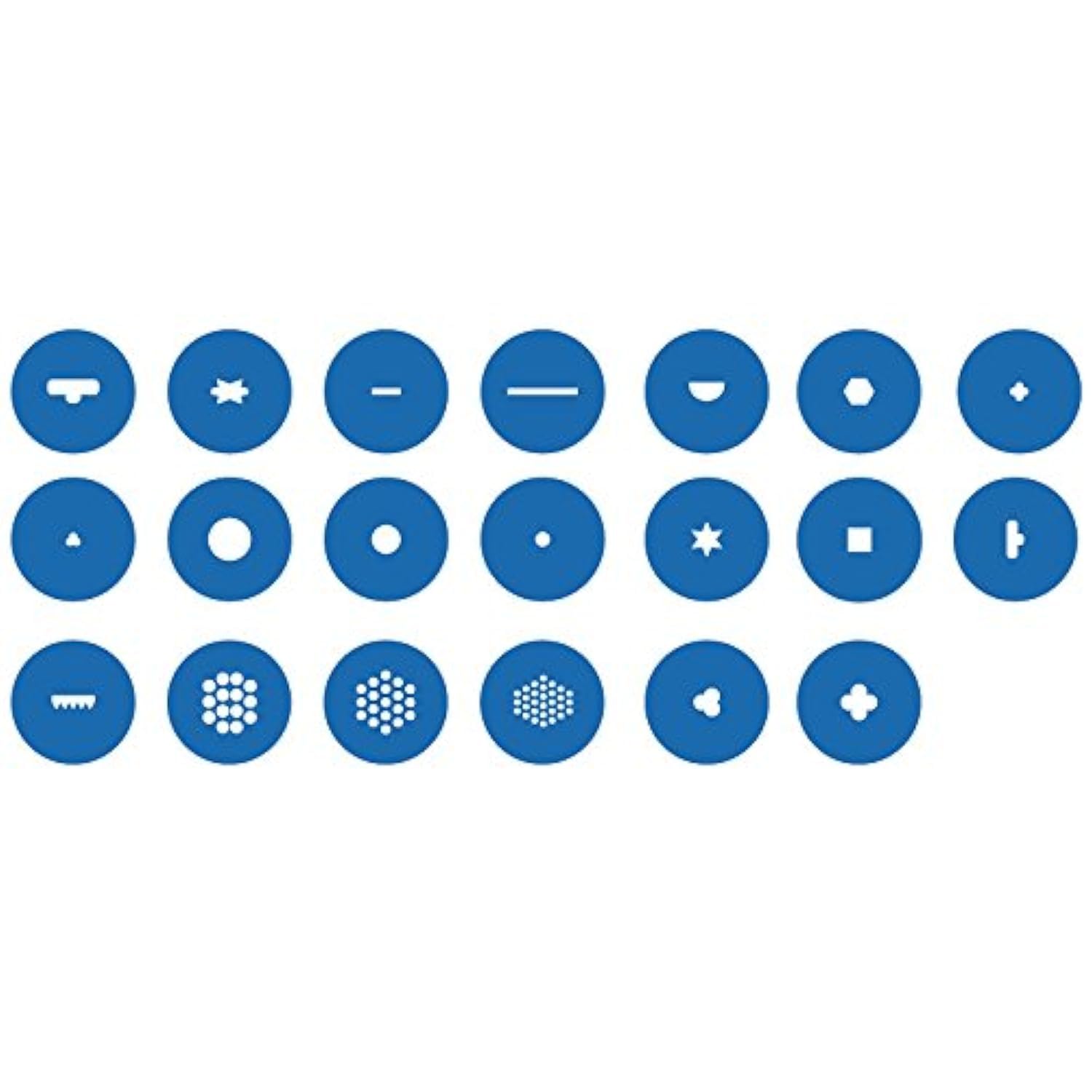 Decora 9260242 Ricambio 20 Trafile per Decortwist