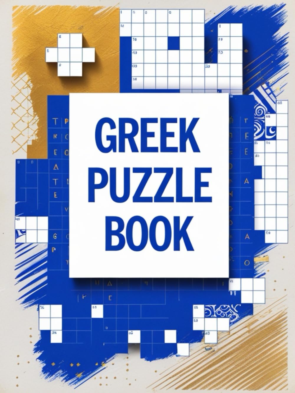 Greek Puzzle Book: Crossword & Word Search Challenges for All Ages