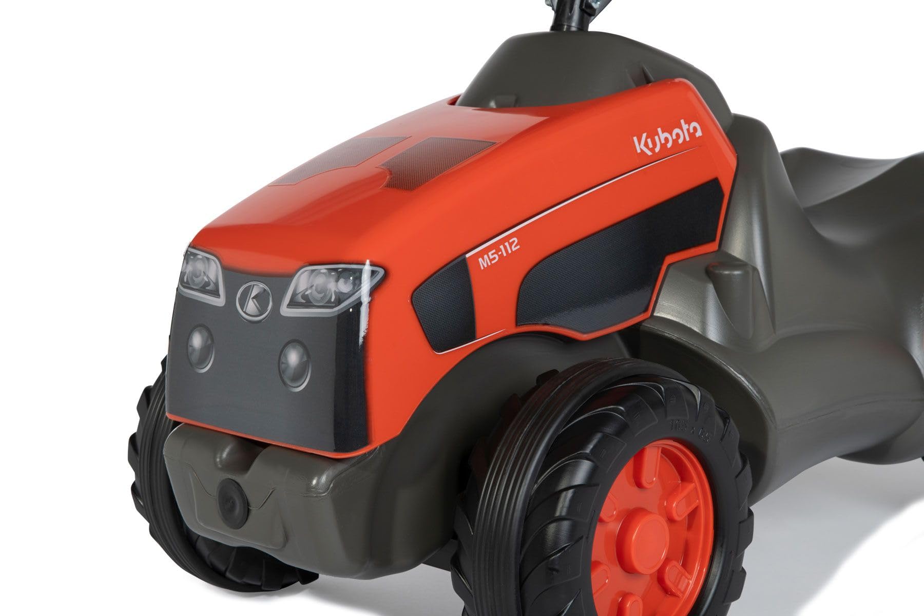 Rolly Toys rollyMinitrac Kubota 13 271 3 (ślizgacz dla niemowląt, z półką pod maską, wgłębienie na kolana, pojazd dziecięcy, zabawka dla dzieci)