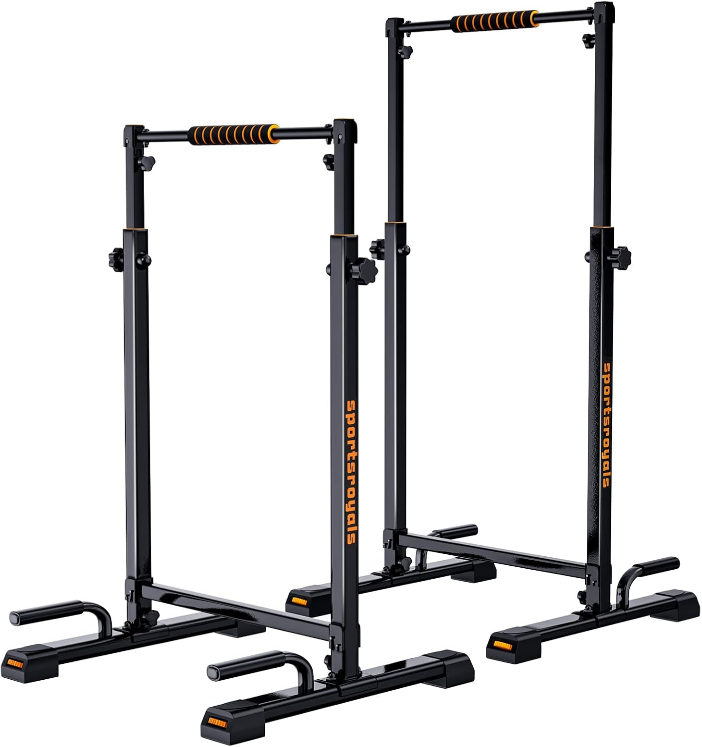 Sportsroyals Dip Bar, Adjustable Parallel Bars for Home
