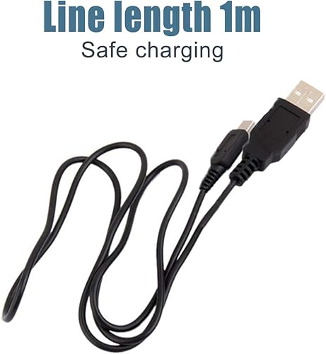 Miniatura 6 de 3DS - Cable de carga USB para Nintendo 3DS XL, 3DS, 3DS XL, 3DS, 2DS XL, 2DS XL, 2DS XL, 2DS XL, 2DS, 2DS, DSi, DSi XL, color negro