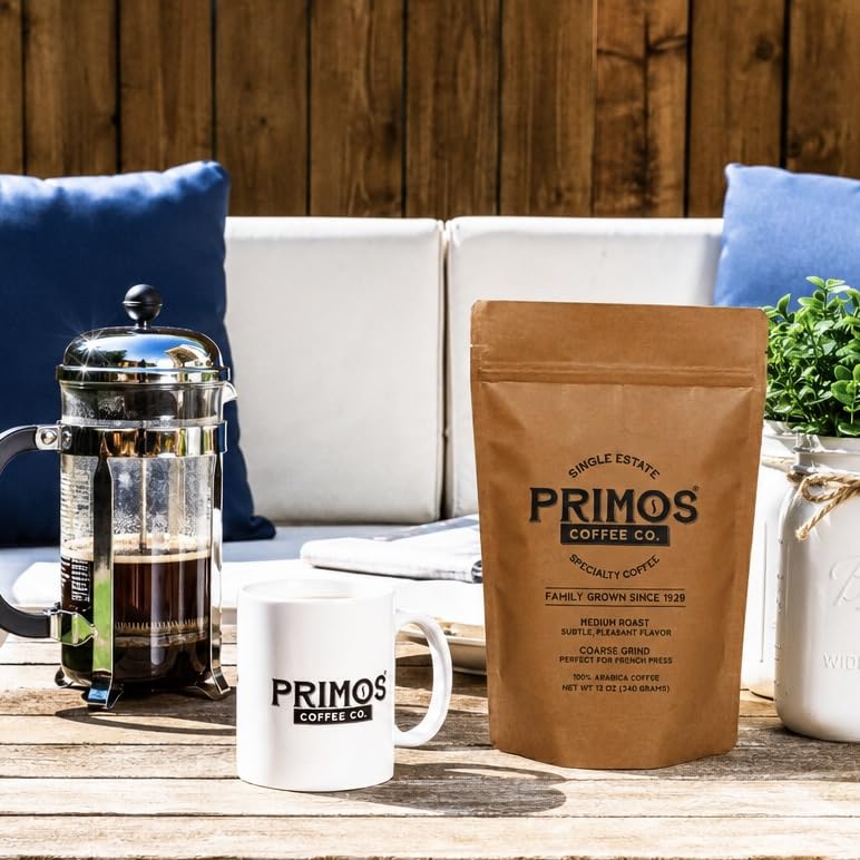 French Press Coarse Ground Arabica