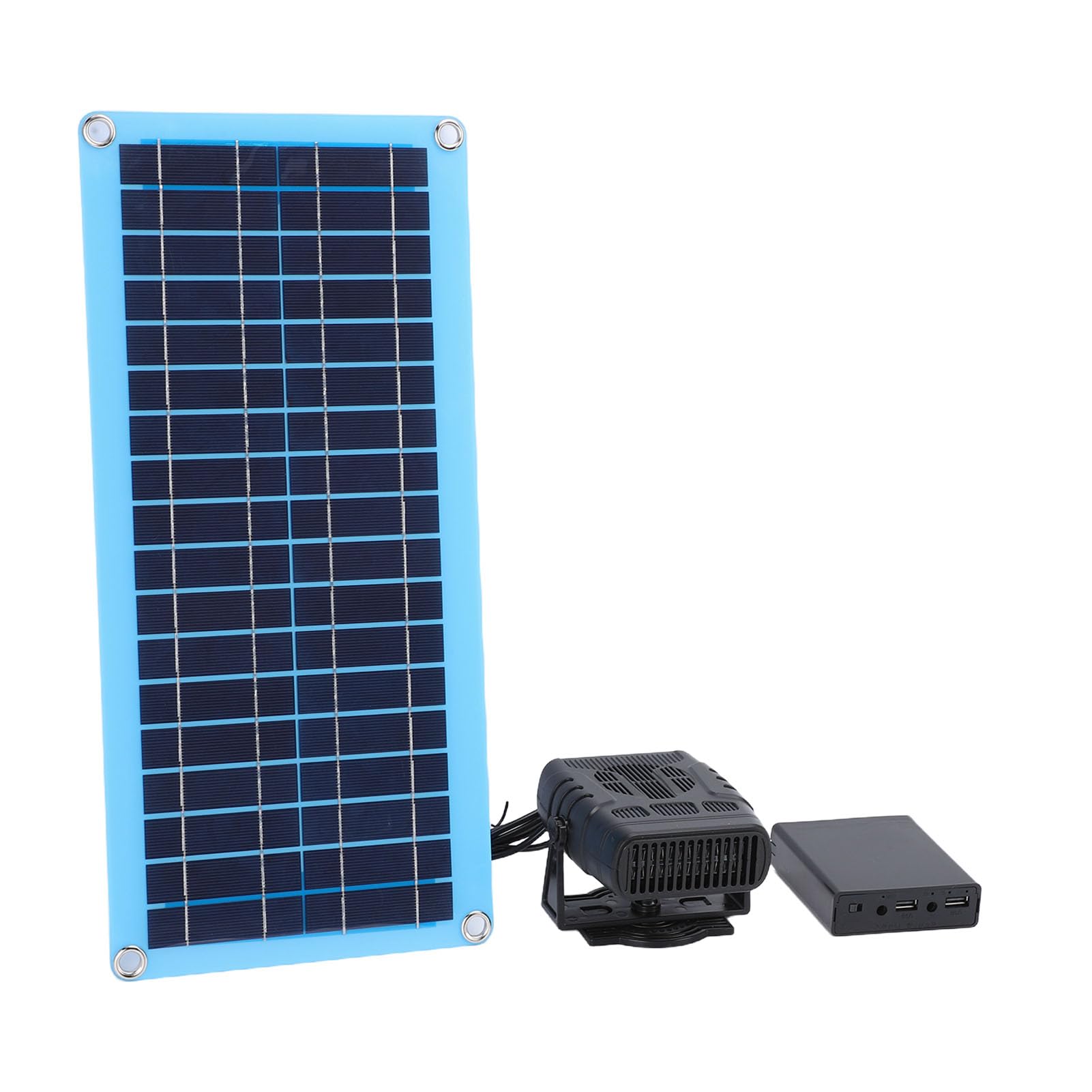 CHICIRIS Riscaldatore Ad Energia Solare da 30 W, Pannello Solare Monocristallino con Livelli di Riscaldamento Multipli, Distribuzione Rapida del Calore per Interni di Veicoli e Cucce
