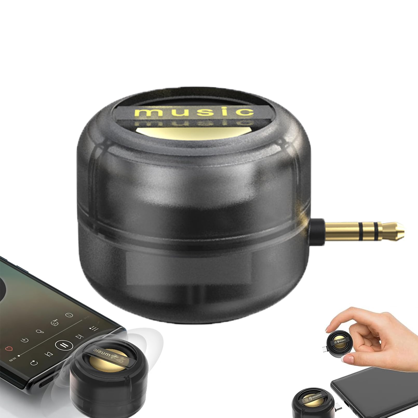 Amplificateur de haut-parleur portable pour téléphone aux appels nets