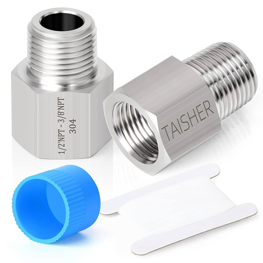 Amazon.com: TAISHER 2PCS Forging of 304 Stainless Steel Pipe