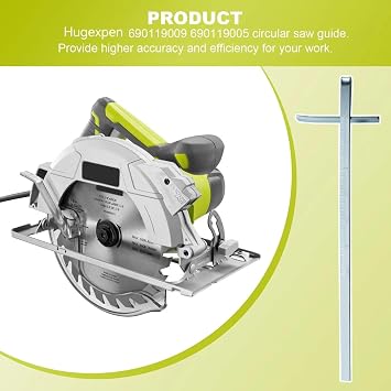 690119009 690119005 Circular Saw Rip Guide, for Ryobi Circular Saws CSB125 CSB143LZK CSB144LZ